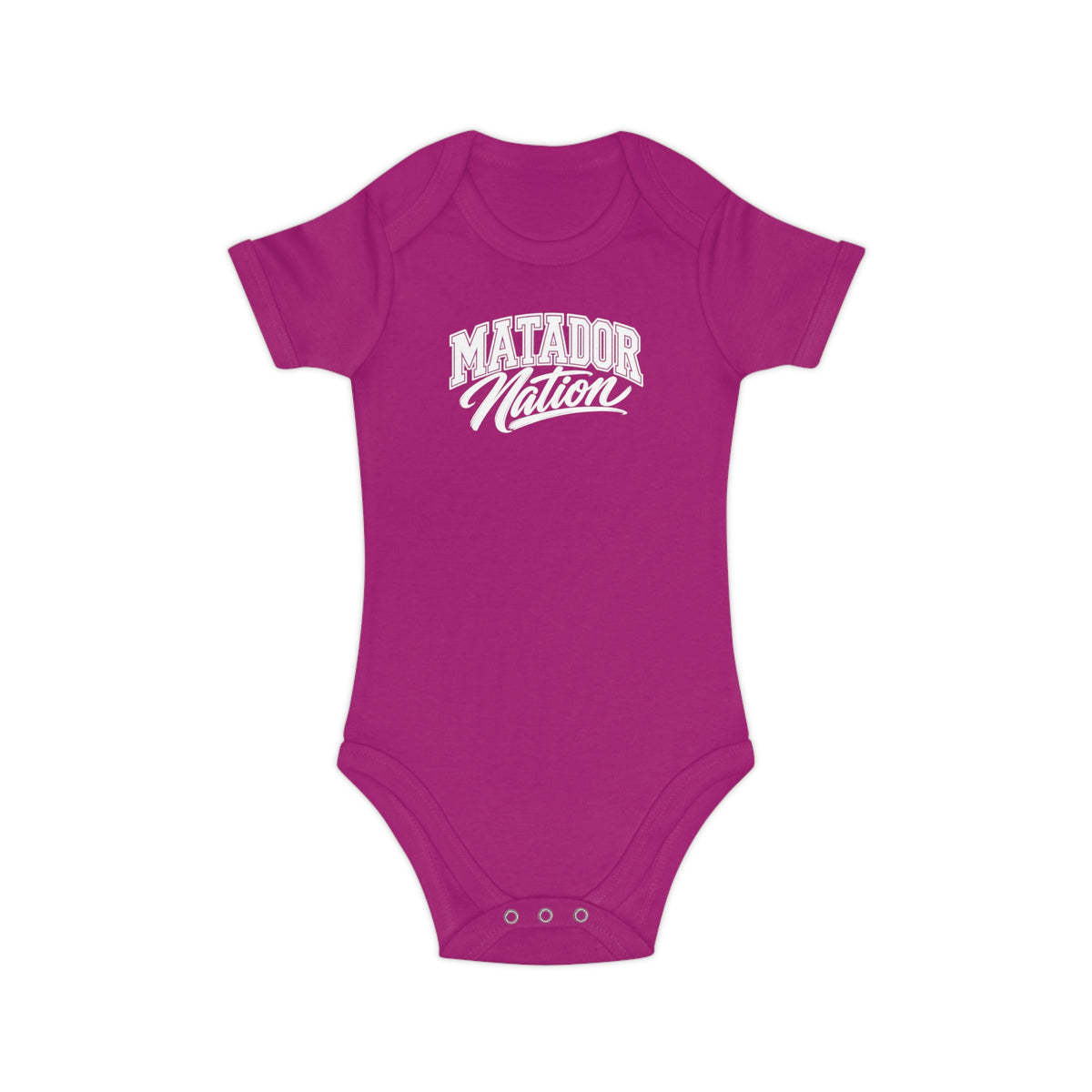 Matador Nation Baby Bodysuit — Combed Cotton Infant Onesie