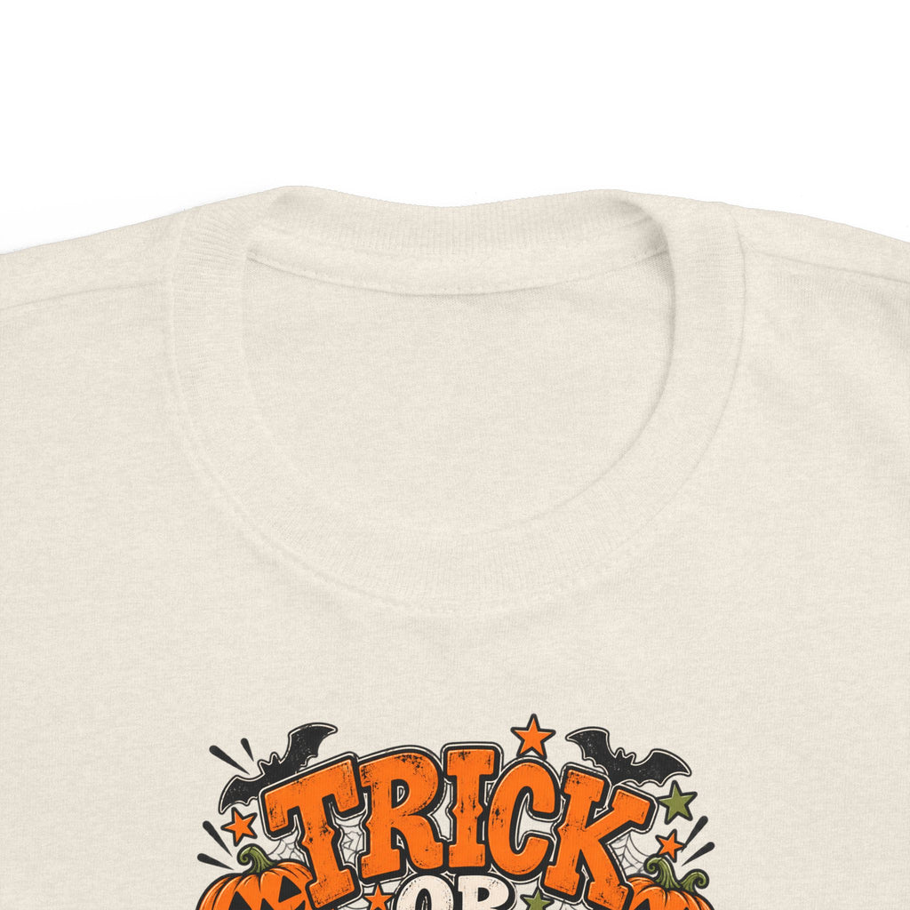 Toddler T-Shirt - 'Trick or Treat' Halloween Pumpkin Tee