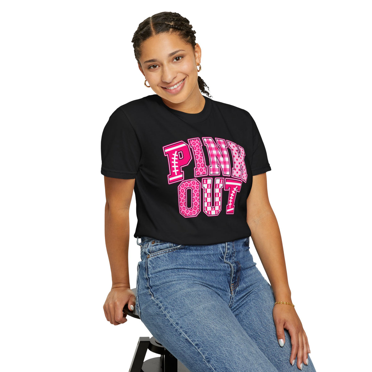 Pink Out T-Shirt — Breast Cancer Awareness Graphic Tee