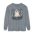 Boo Crew Long Sleeve Tee — Cute Ghost Halloween Shirt