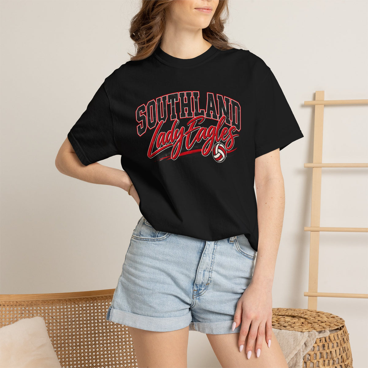 Southland Lady Eagles Volleyball T-Shirt — Team Spirit Game Day Tee