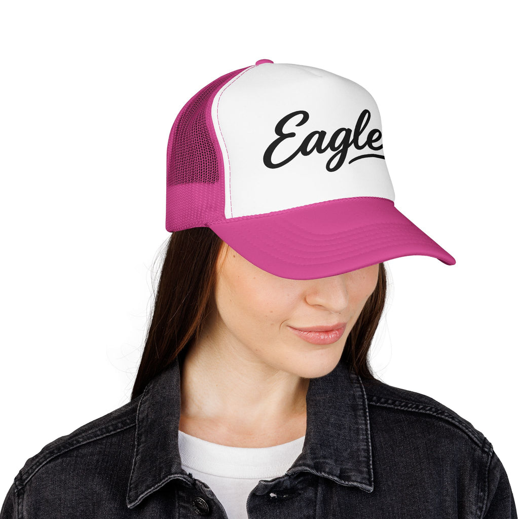 Eagles Script Foam Trucker Hat