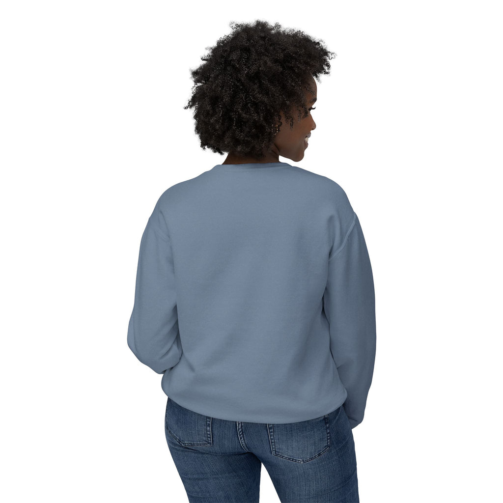 Thankful Plaid Crewneck Sweatshirt — Cozy Thanksgiving Graphic Sweatshirt