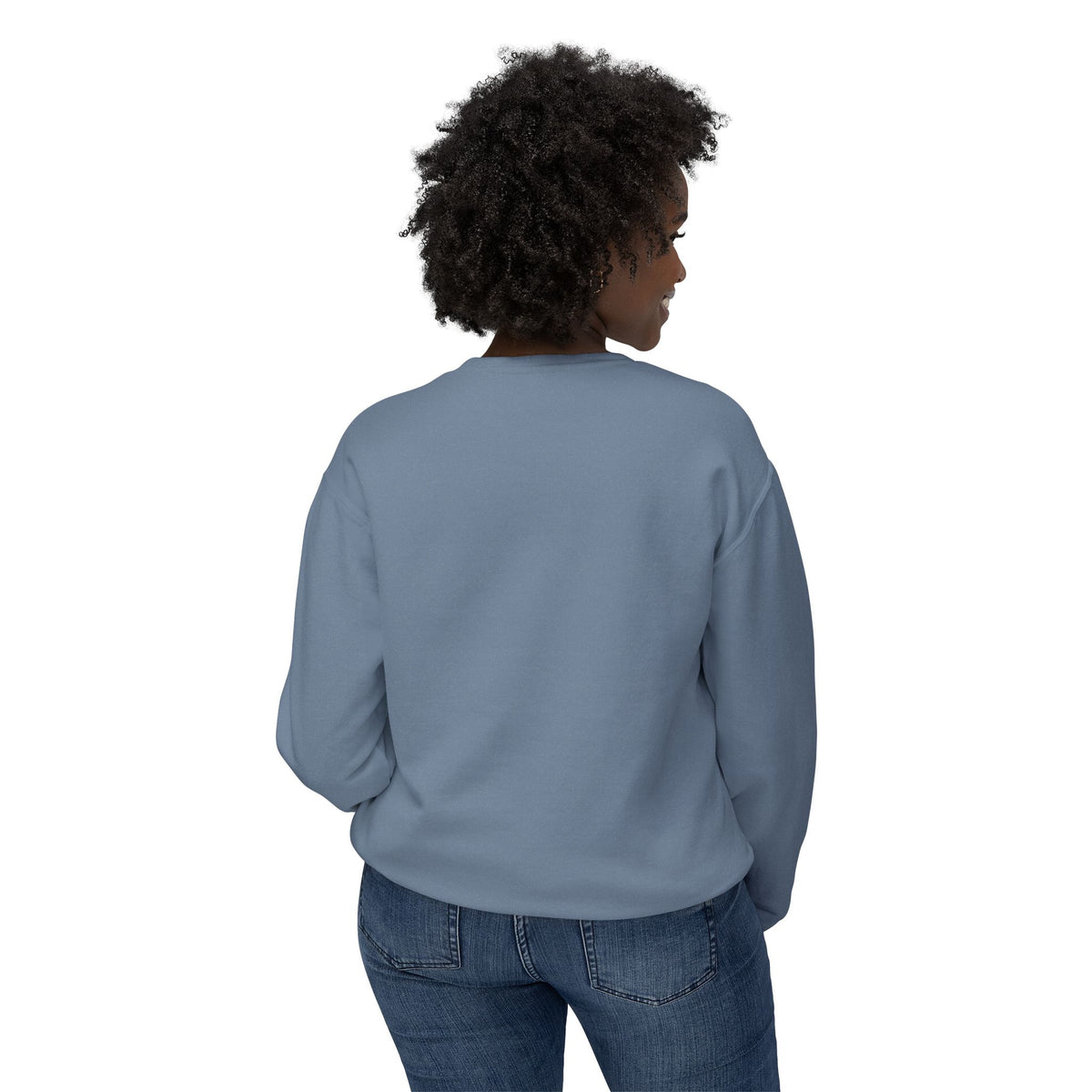 Thankful Plaid Crewneck Sweatshirt — Cozy Thanksgiving Graphic Sweatshirt