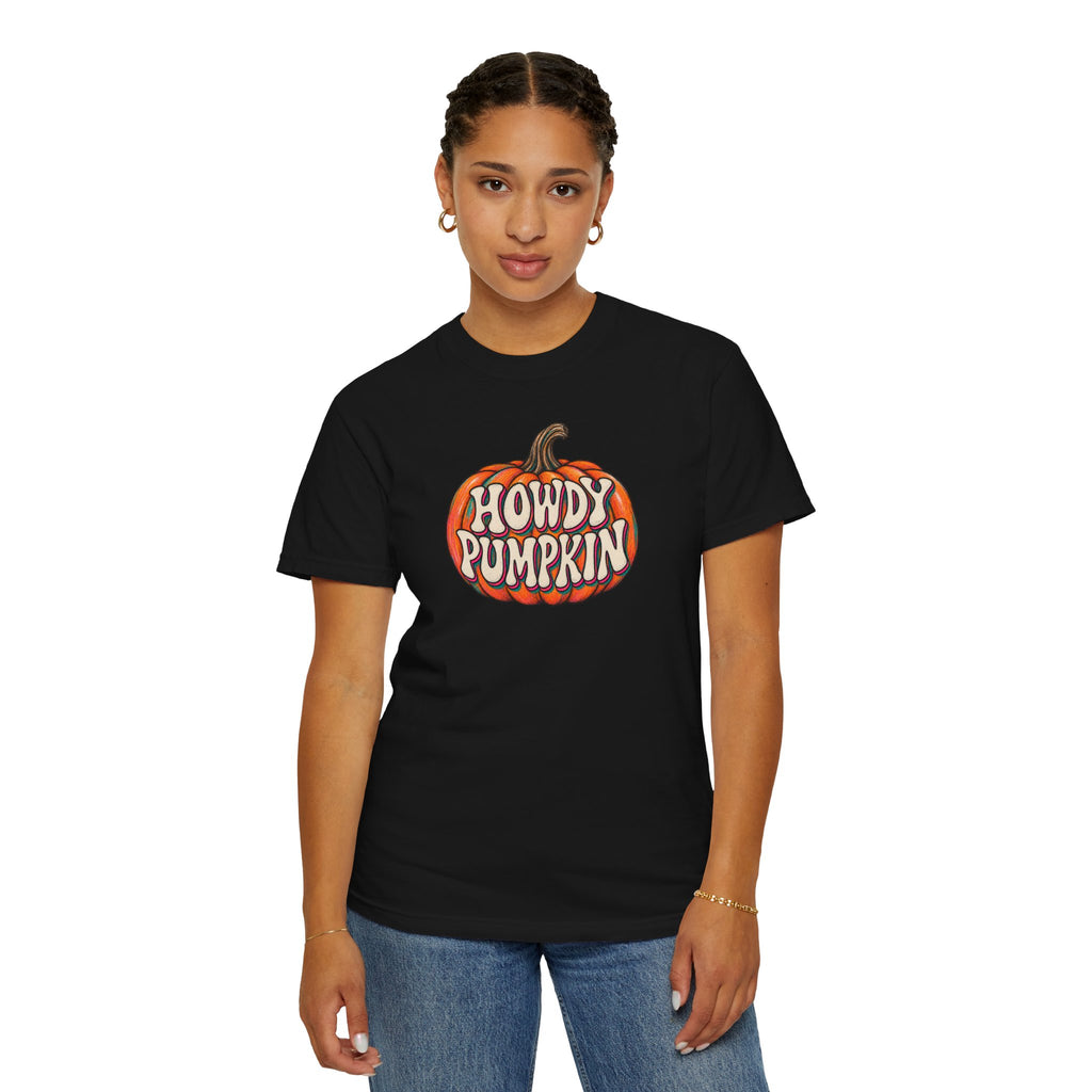 Howdy Pumpkin T-Shirt — Fall Western Graphic Tee