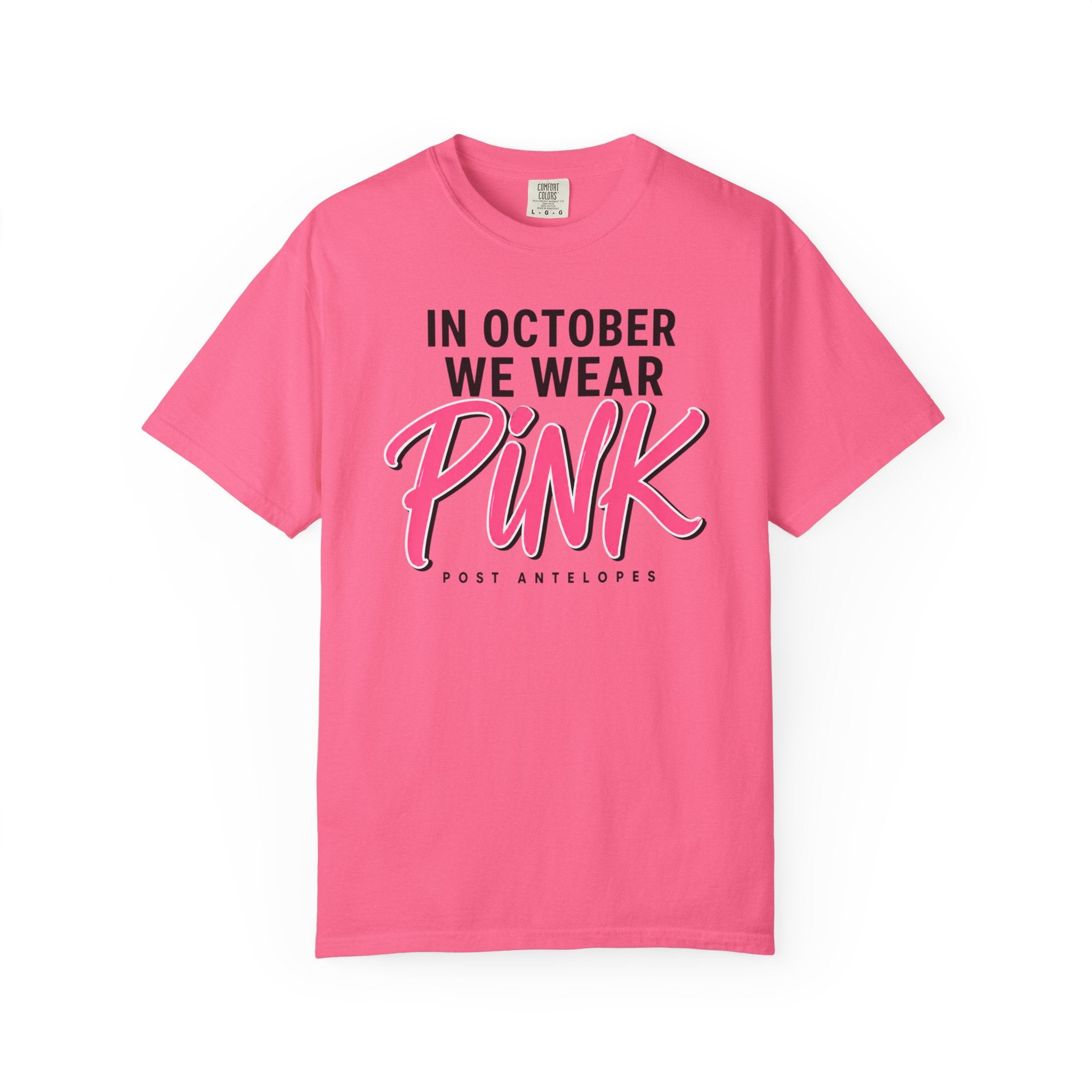 October We Wear Pink T-Shirt
