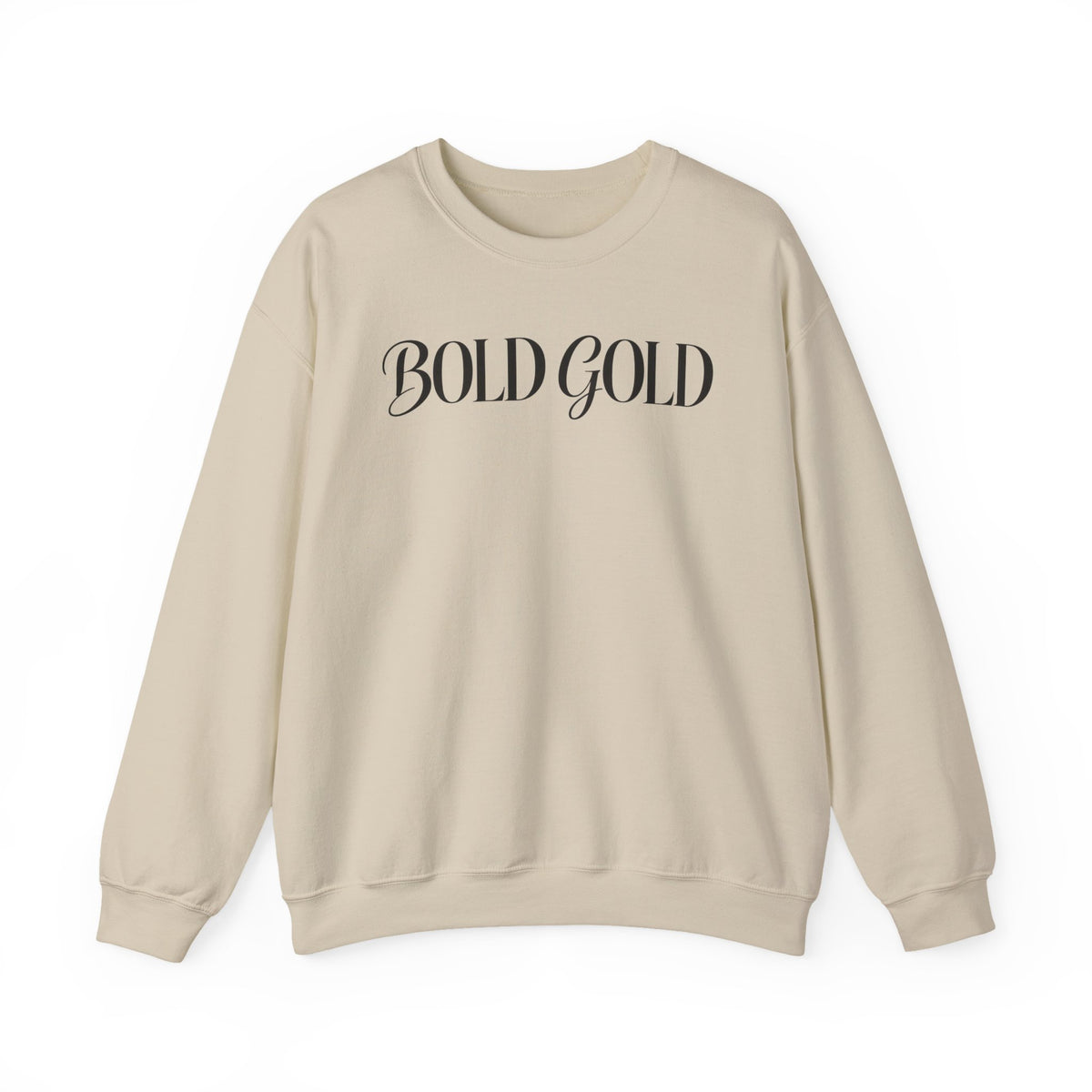Bold Gold Crewneck Sweatshirt