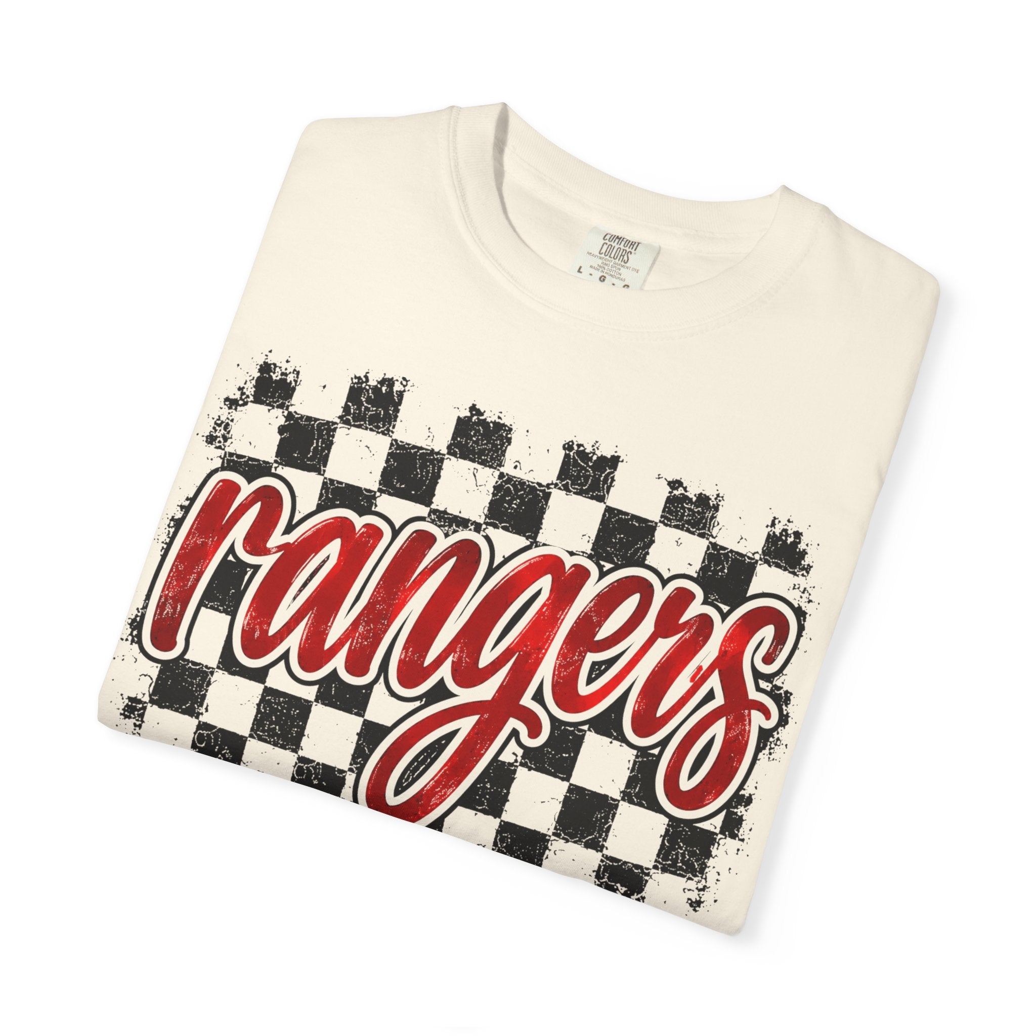 Rangers Checkerboard Graphic T-Shirt