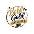 Bold Gold Antelopes Kiss-Cut Sticker — Purdue Pride Laptop Decal