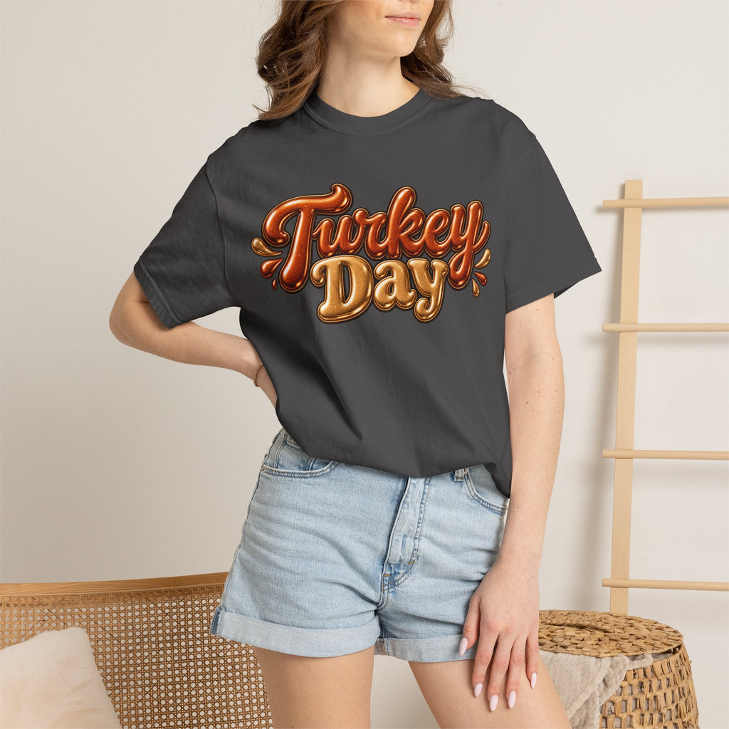 Turkey Day T‑Shirt — Thanksgiving Graphic Tee