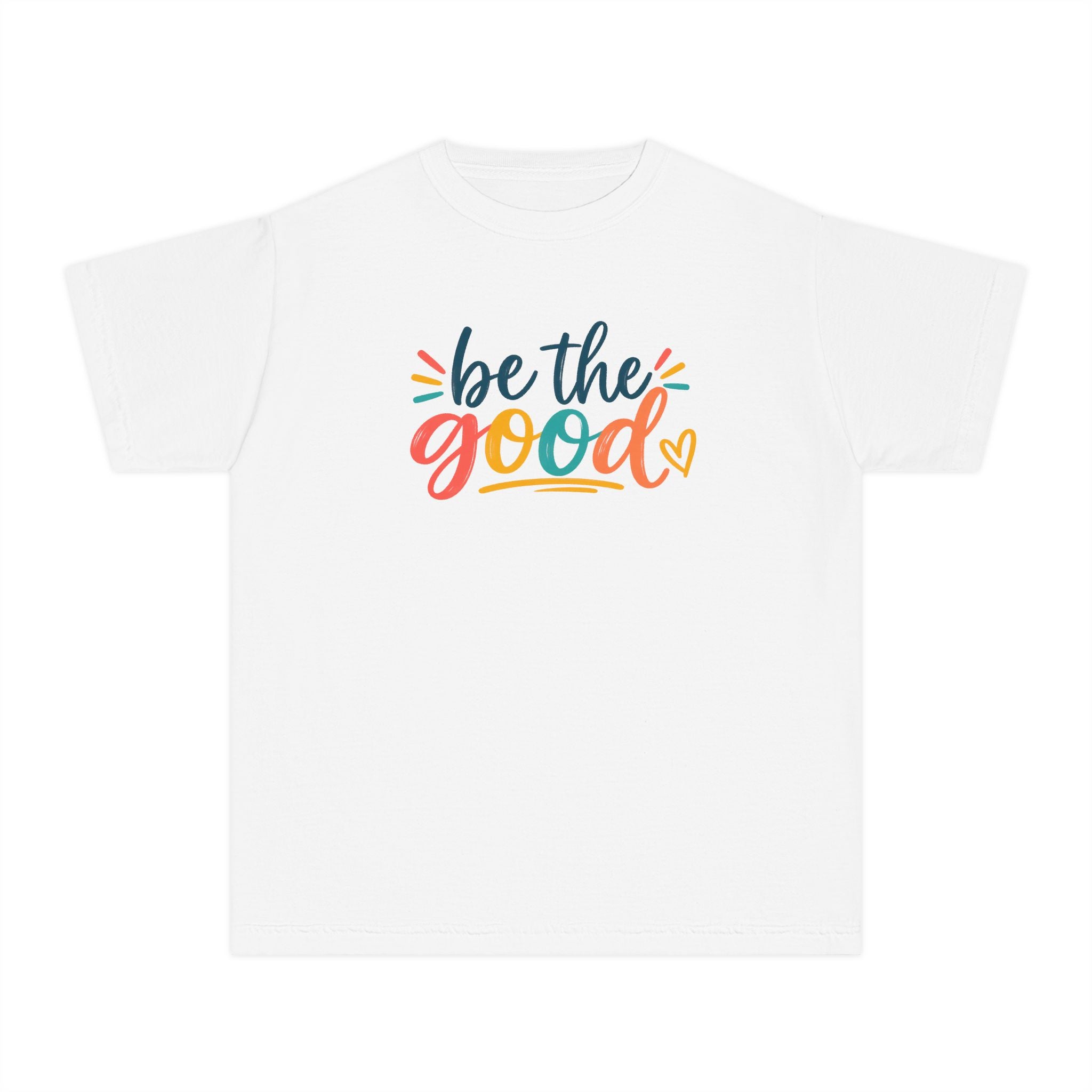 Be The Good Youth T-Shirt — Colorful Inspirational Kids Tee