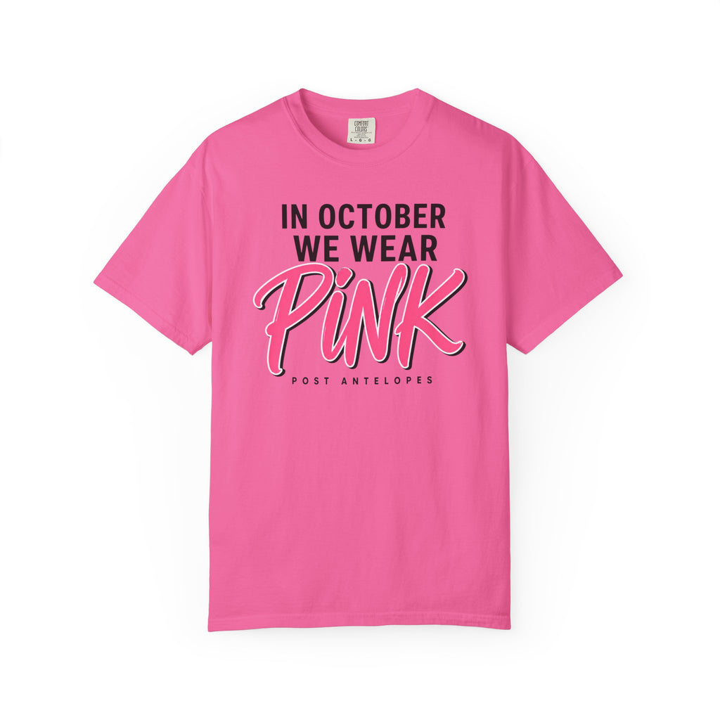 October We Wear Pink T-Shirt