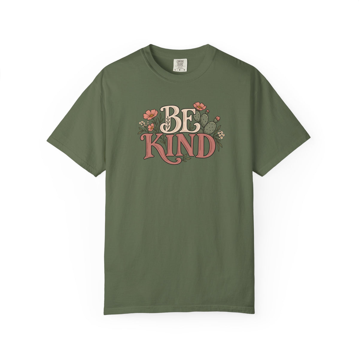 Be Kind Floral T-Shirt — Vintage Floral Graphic Tee