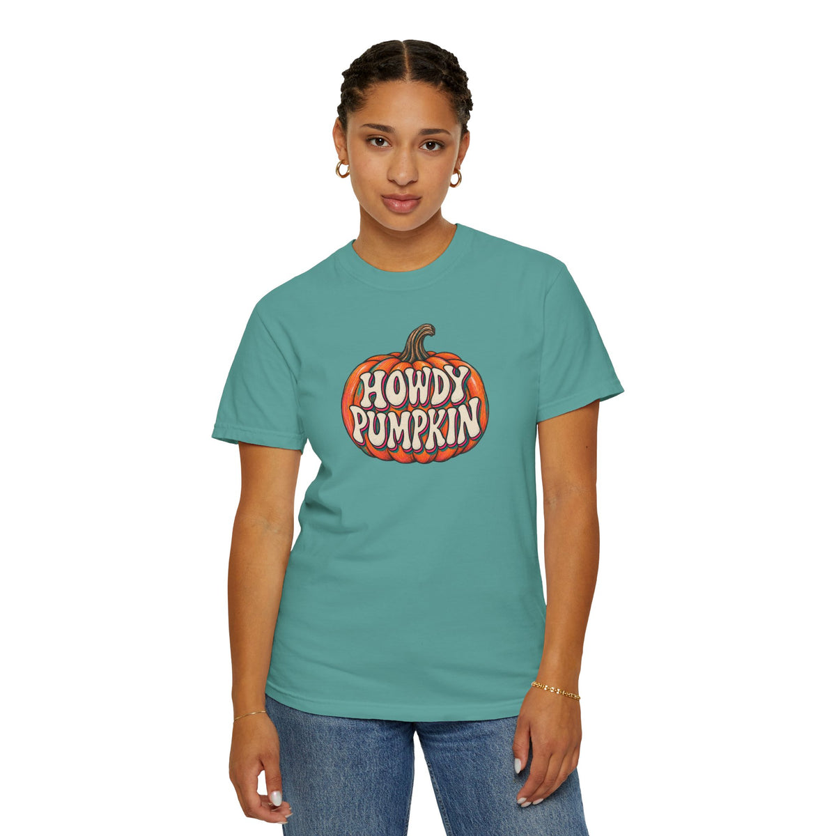 Howdy Pumpkin T-Shirt — Fall Western Graphic Tee