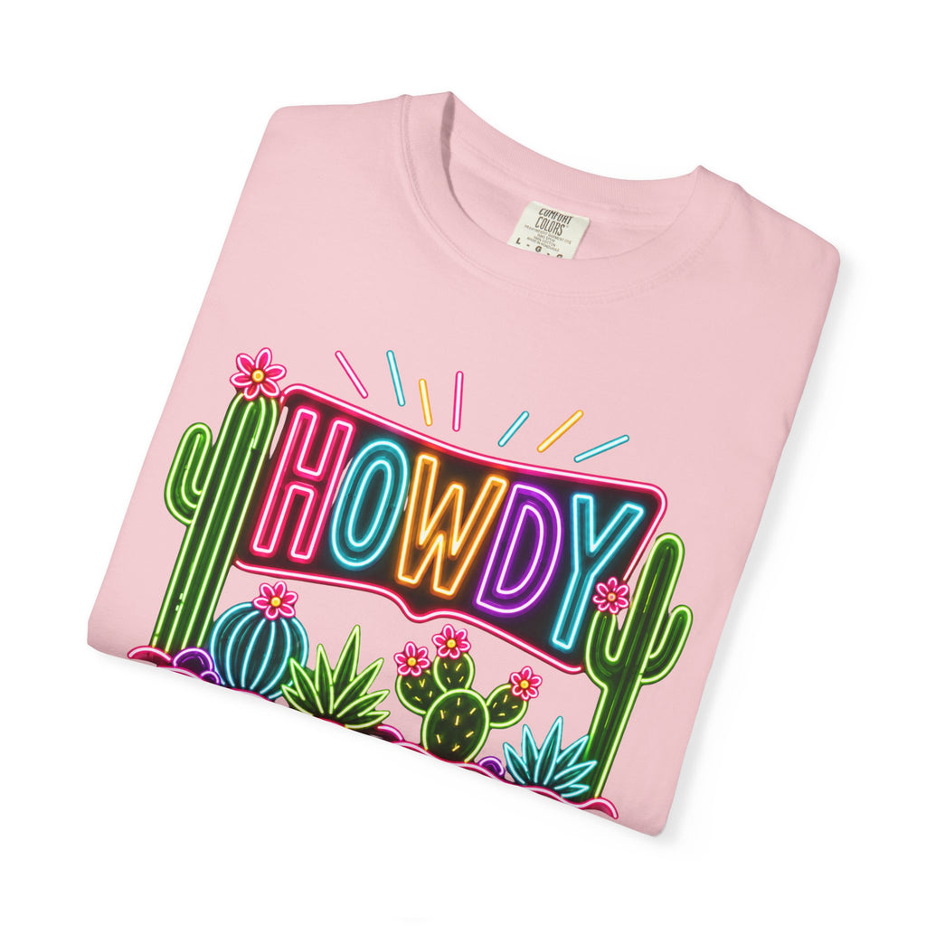 Neon Howdy Cactus T-Shirt