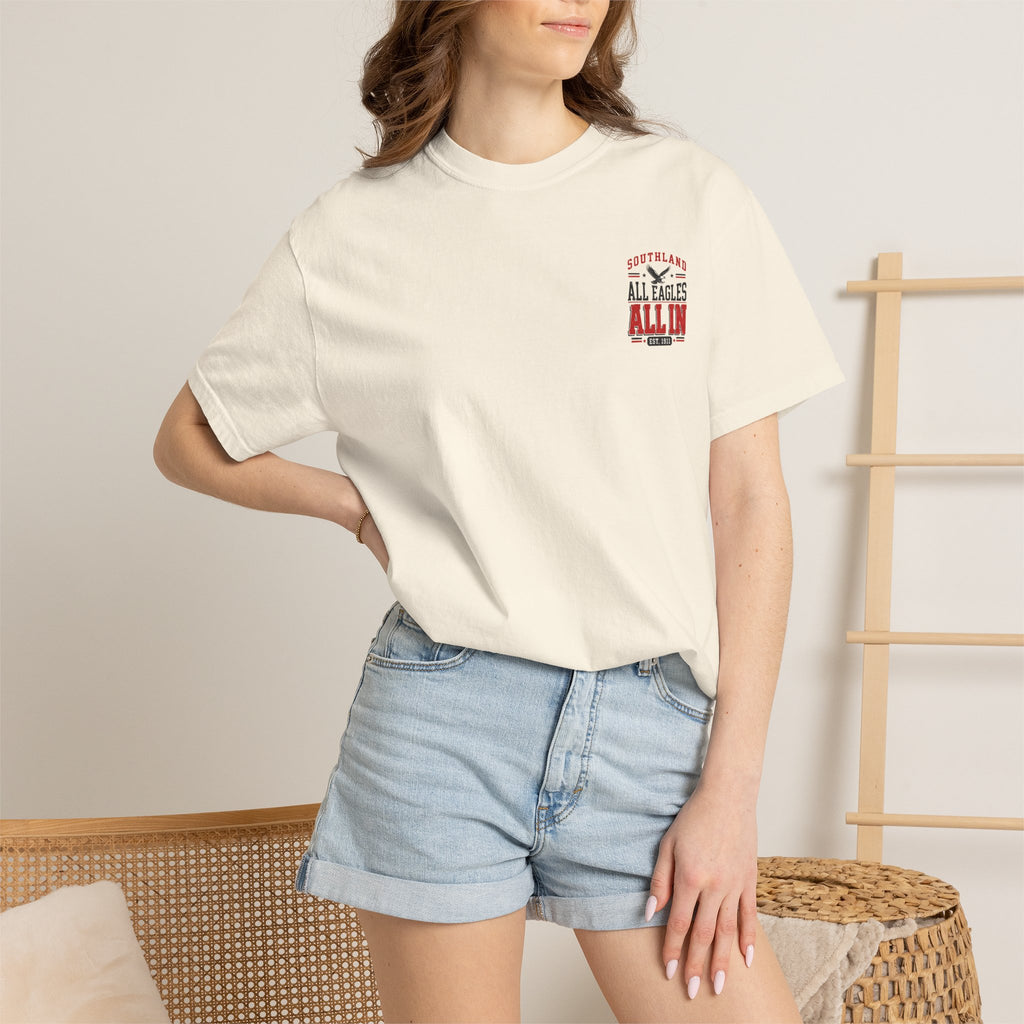 All Eagles All In T-Shirt — Southland Vintage Eagle Tee
