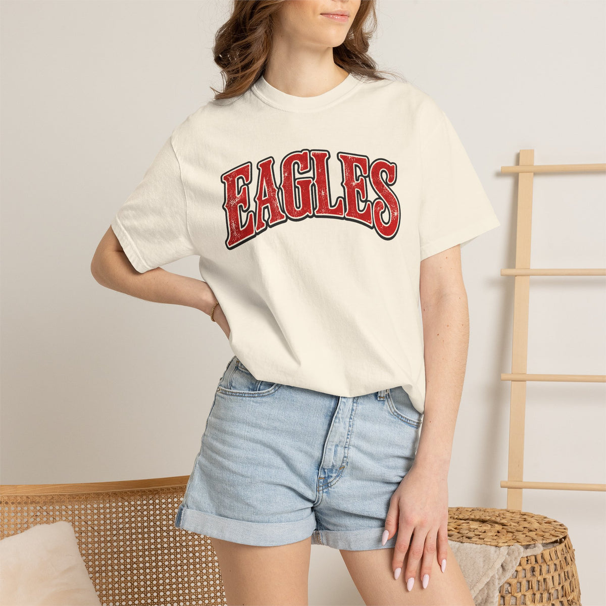 Eagles Retro Arch Logo T-Shirt