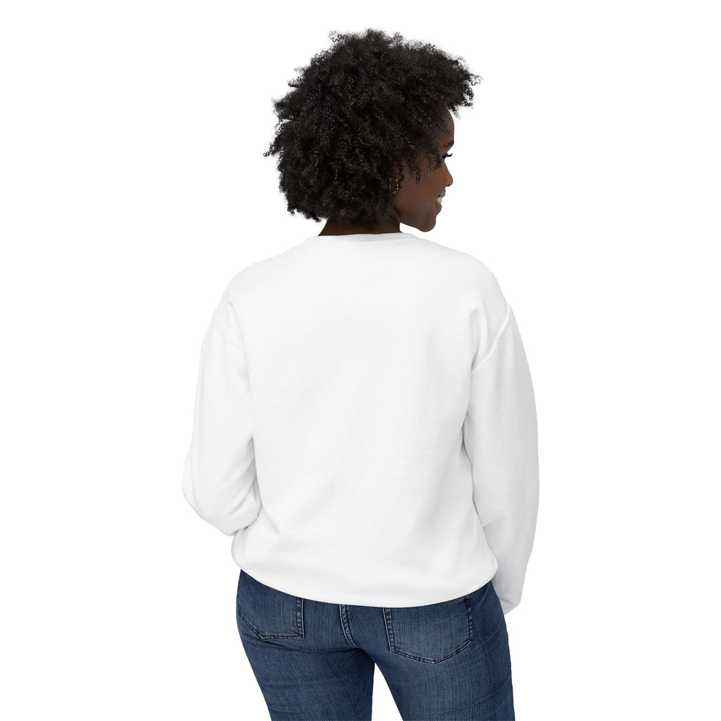 Thankful Plaid Crewneck Sweatshirt — Cozy Thanksgiving Graphic Sweatshirt
