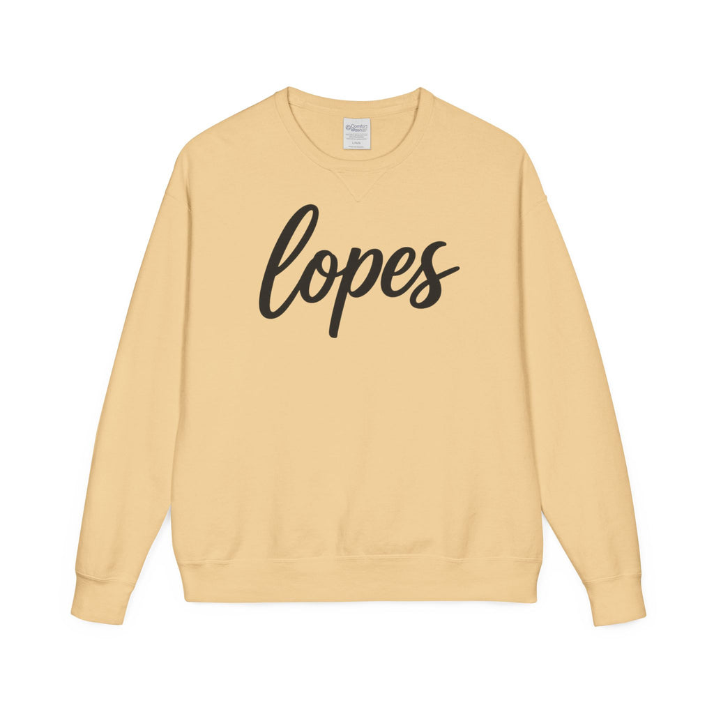 Lopes Script Crewneck Sweatshirt — Cozy Personalized Name Pullover
