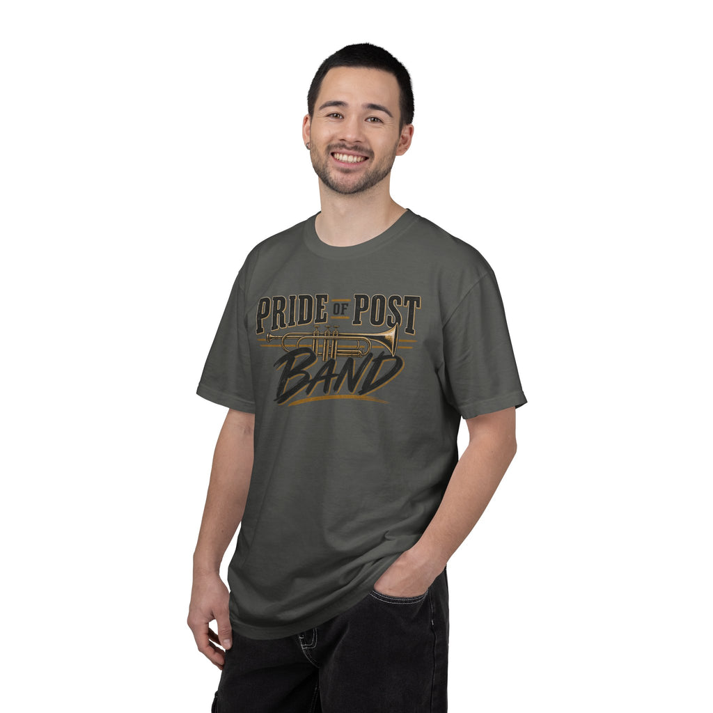 Pride of the Post Band T-Shirt — Brass Instrument Marching Band Tee