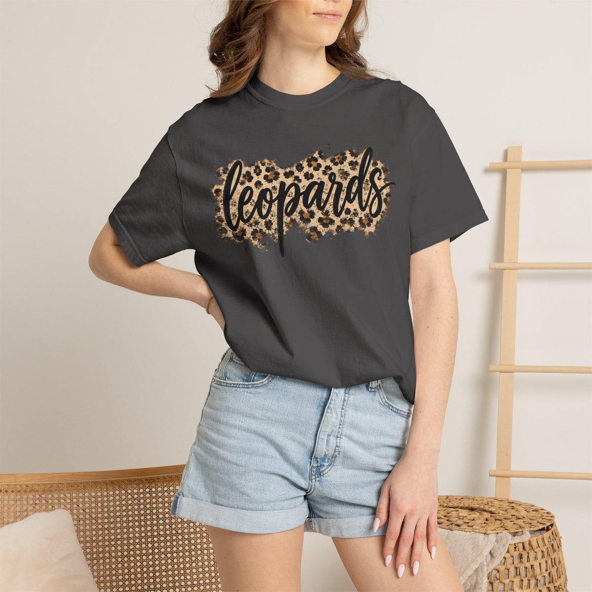 Leopards Leopard Print Graphic T-Shirt