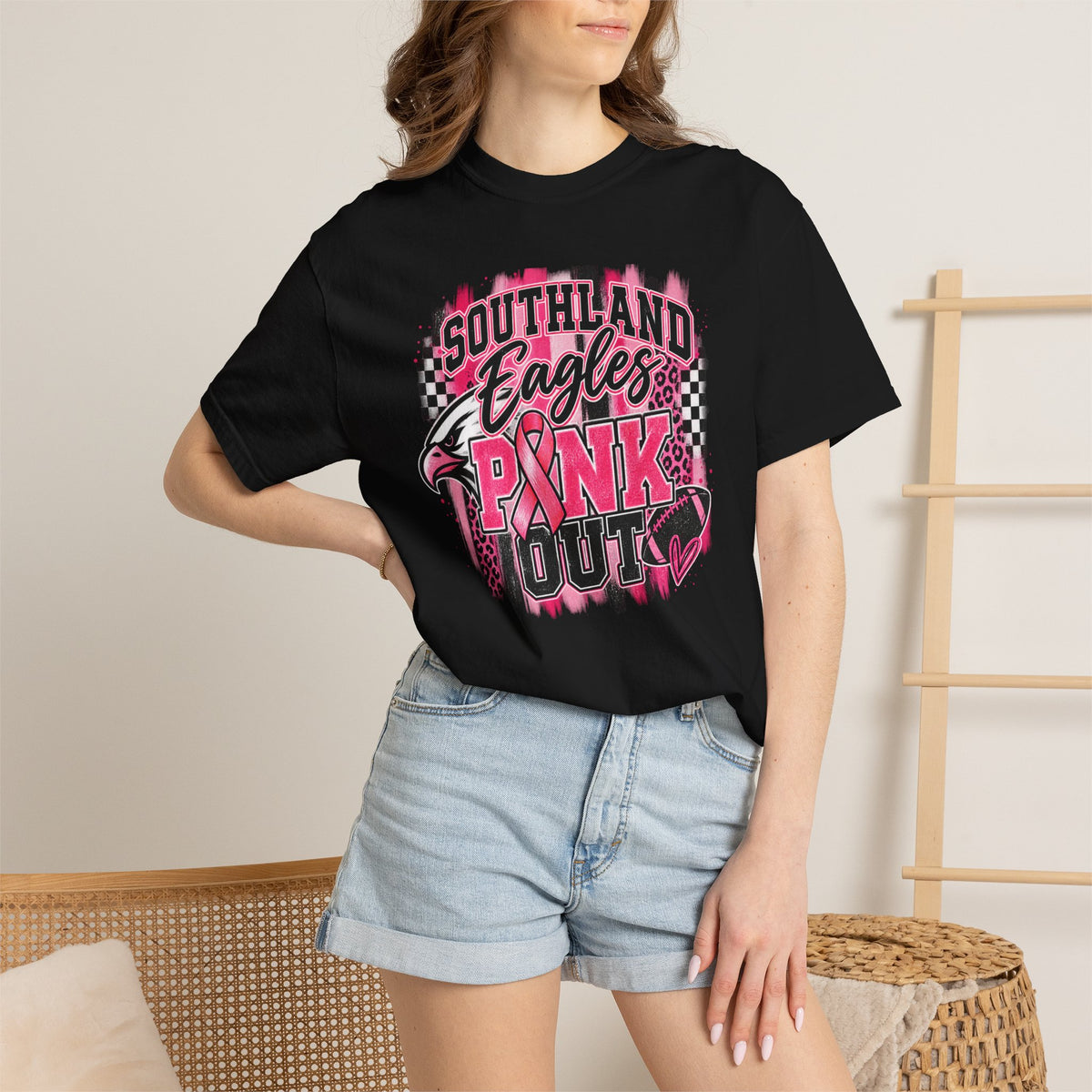 Southland Eagles Pink Out T-Shirt
