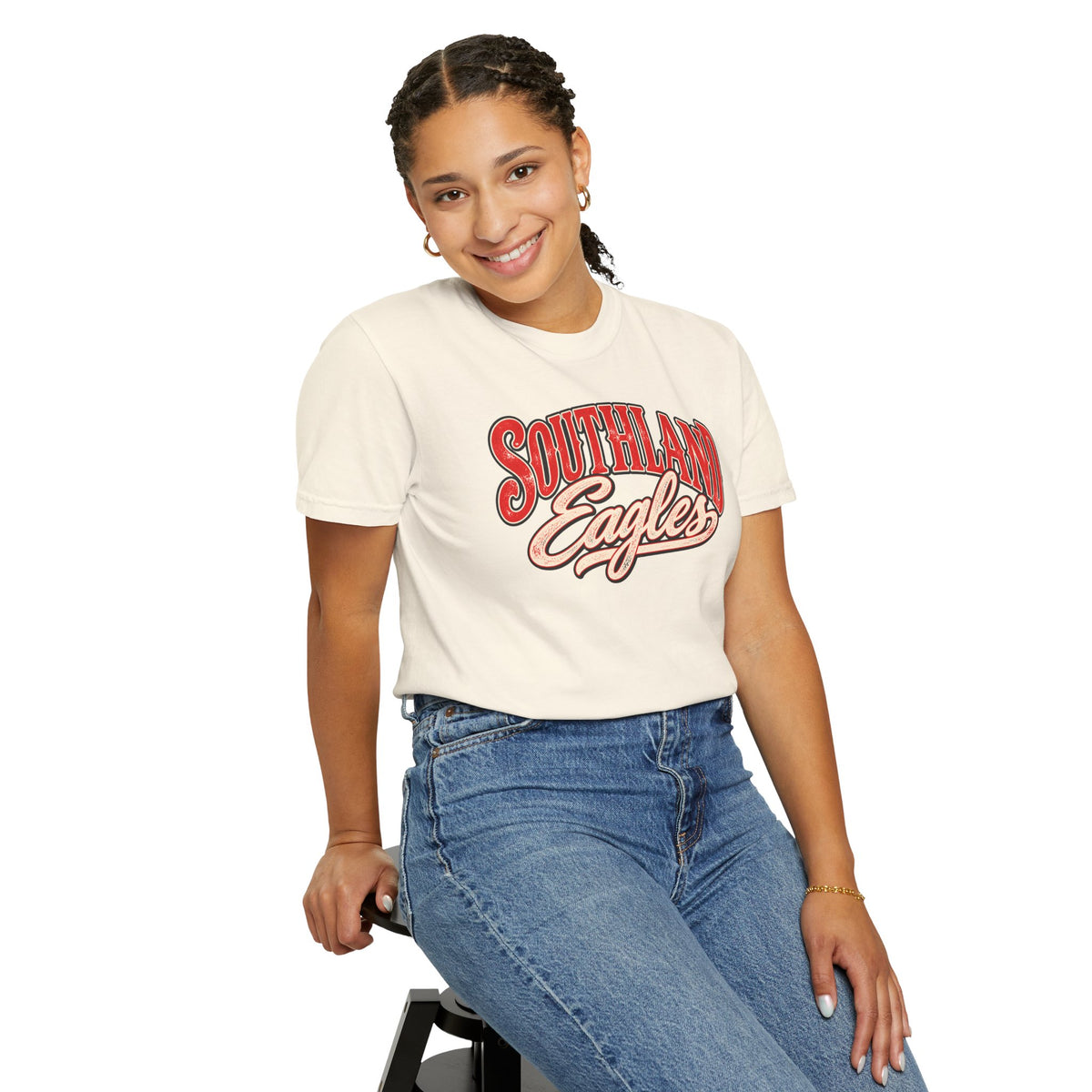 Southland Eagles Vintage Script T-Shirt