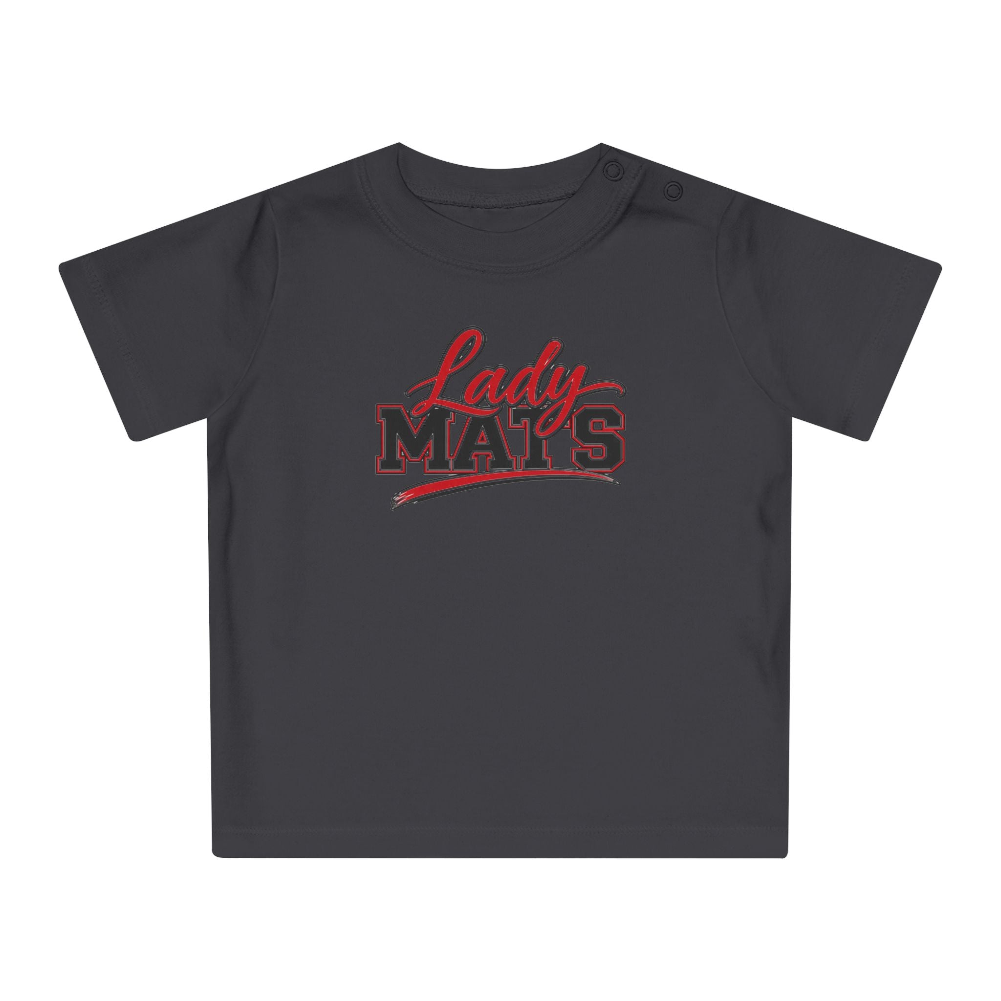 Baby T-Shirt — "Lady Mat's" Retro Sports Logo Infant Tee