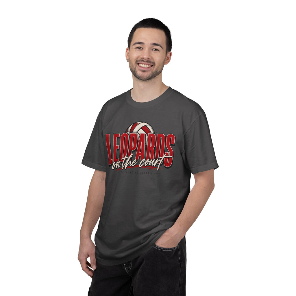 Leopards On The Court Volleyball T-Shirt