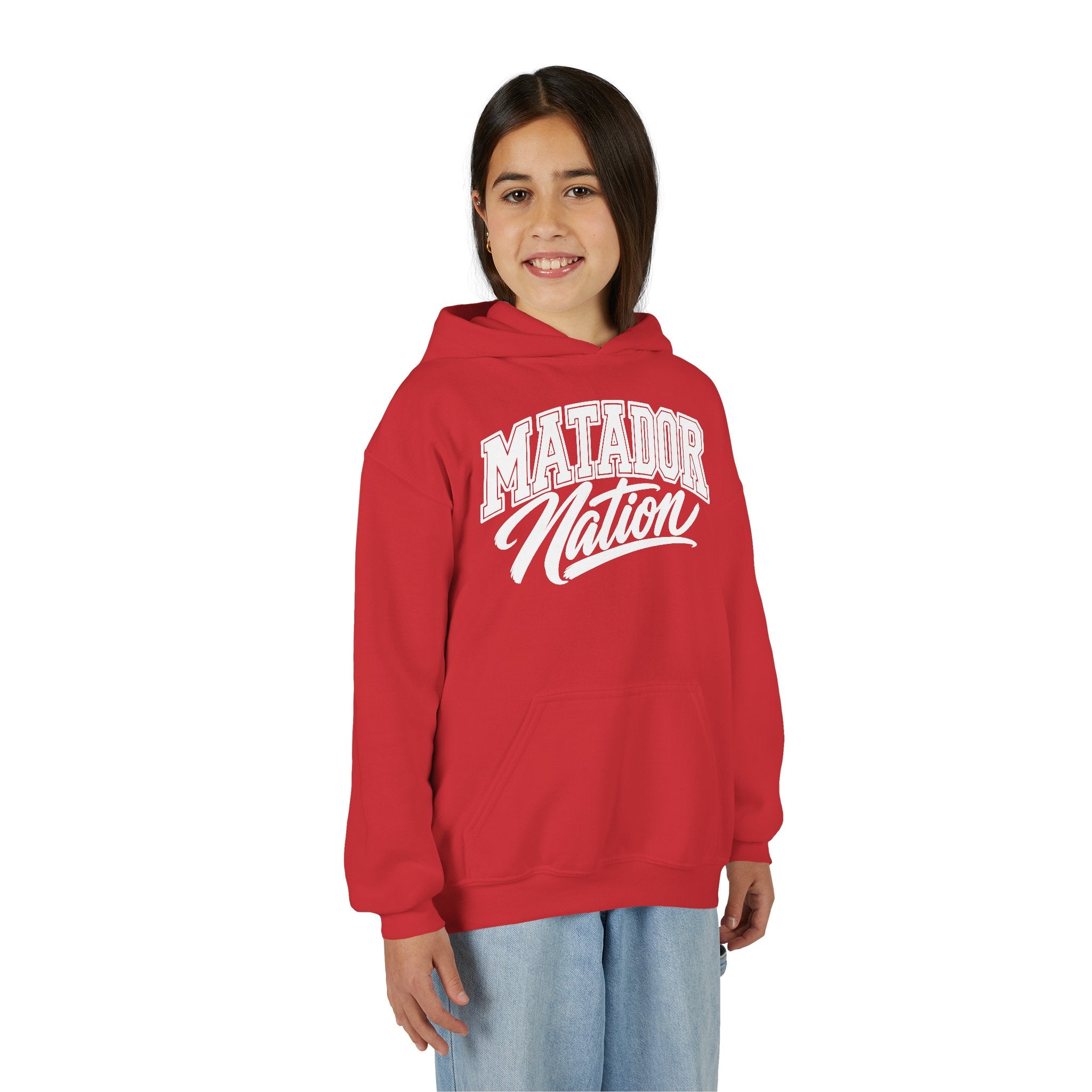 Matador Nation Youth Hoodie — School Spirit Pullover