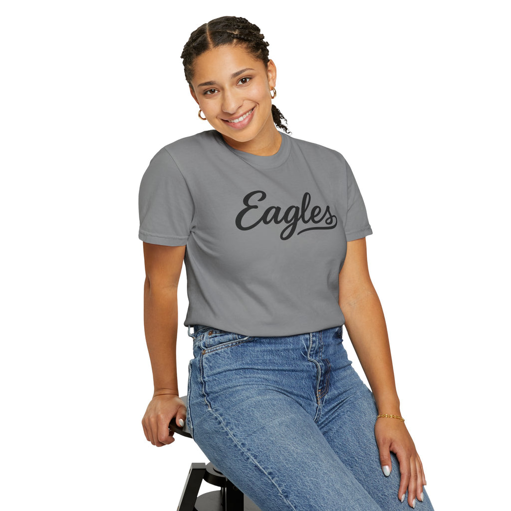 Eagles Script Tee — Vintage Athletic Logo T-Shirt