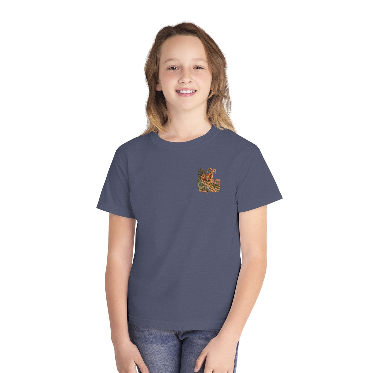 Youth Tee — Caprock Critters Desert Bighorn Ram