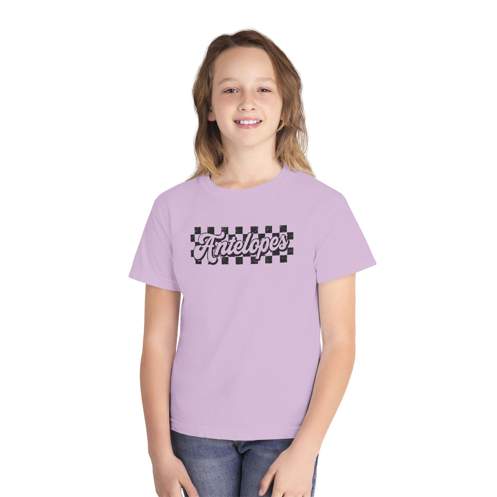 Antelopes Checkerboard Youth Tee