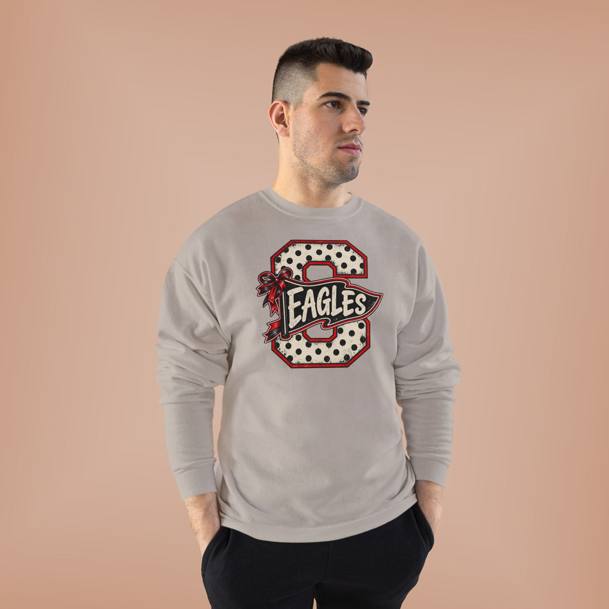 Eagles Polka Dot Crewneck Sweatshirt