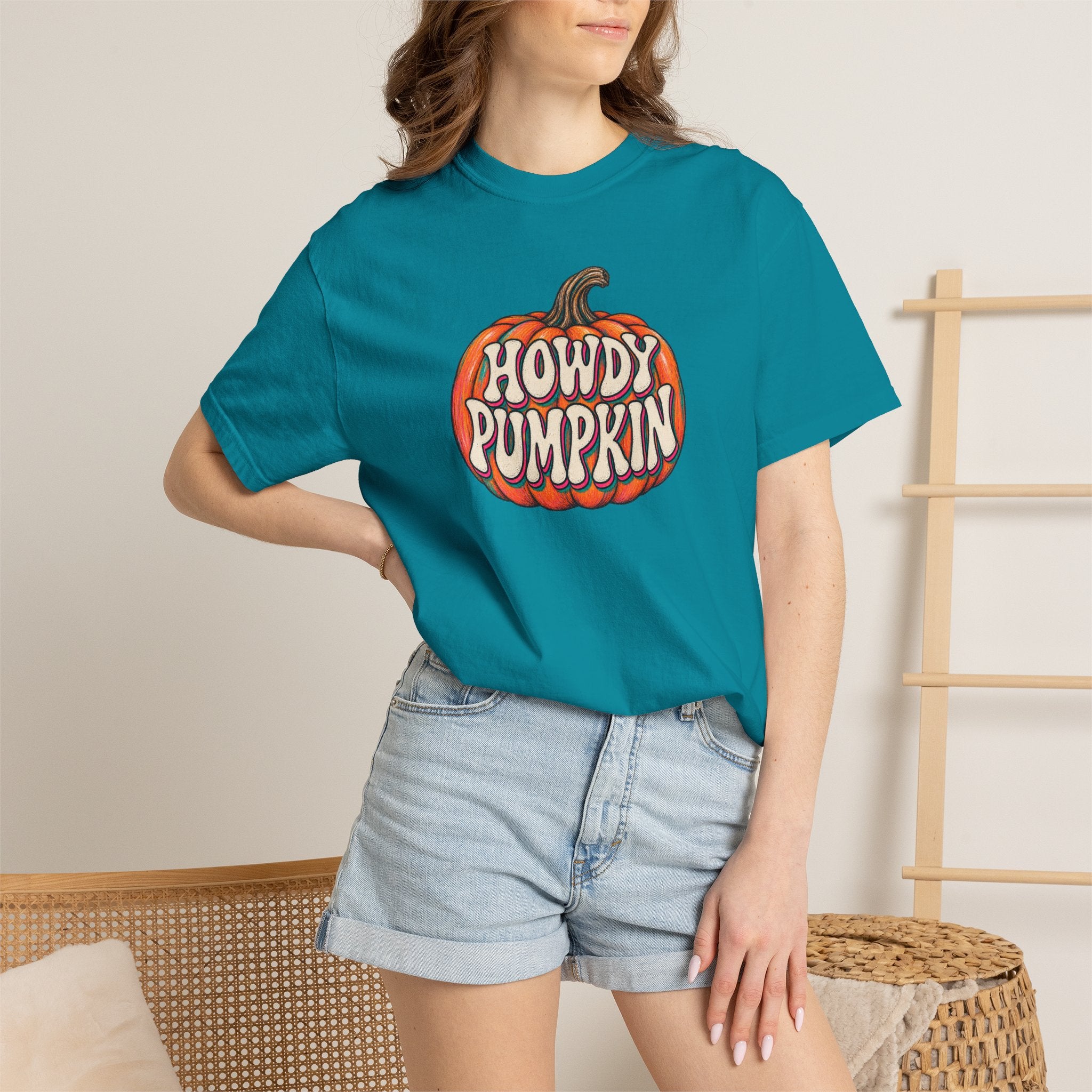 Howdy Pumpkin T-Shirt — Fall Western Graphic Tee