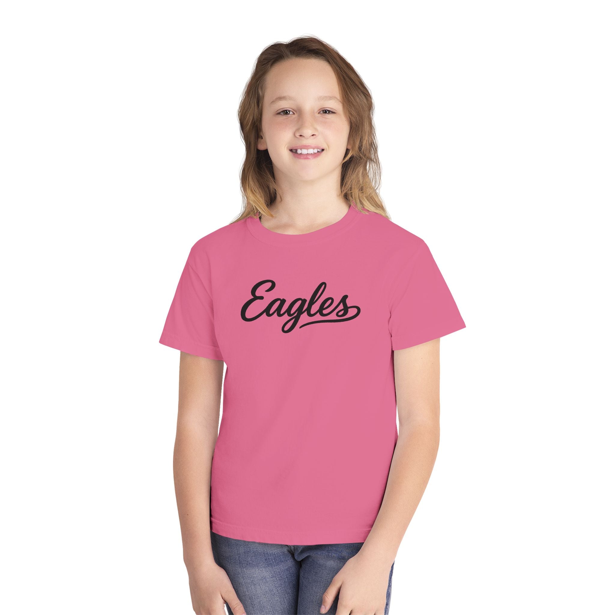 Eagles Script Youth T‑Shirt