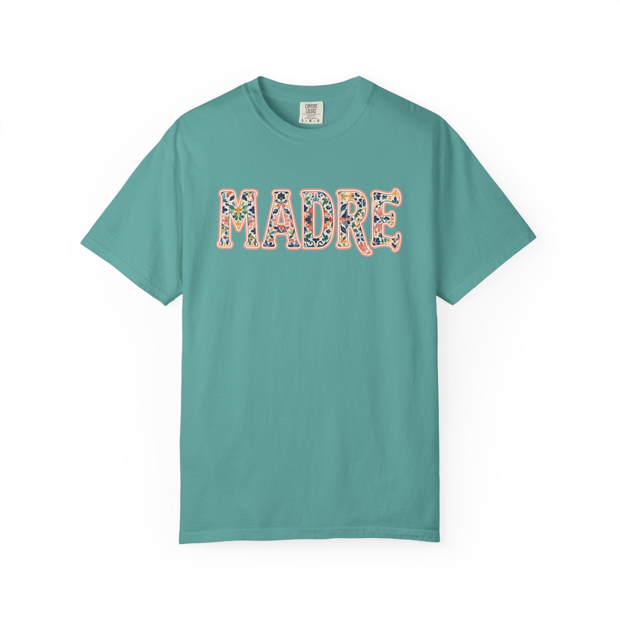 Madre Floral T-Shirt — Comfort Colors | MOM tee