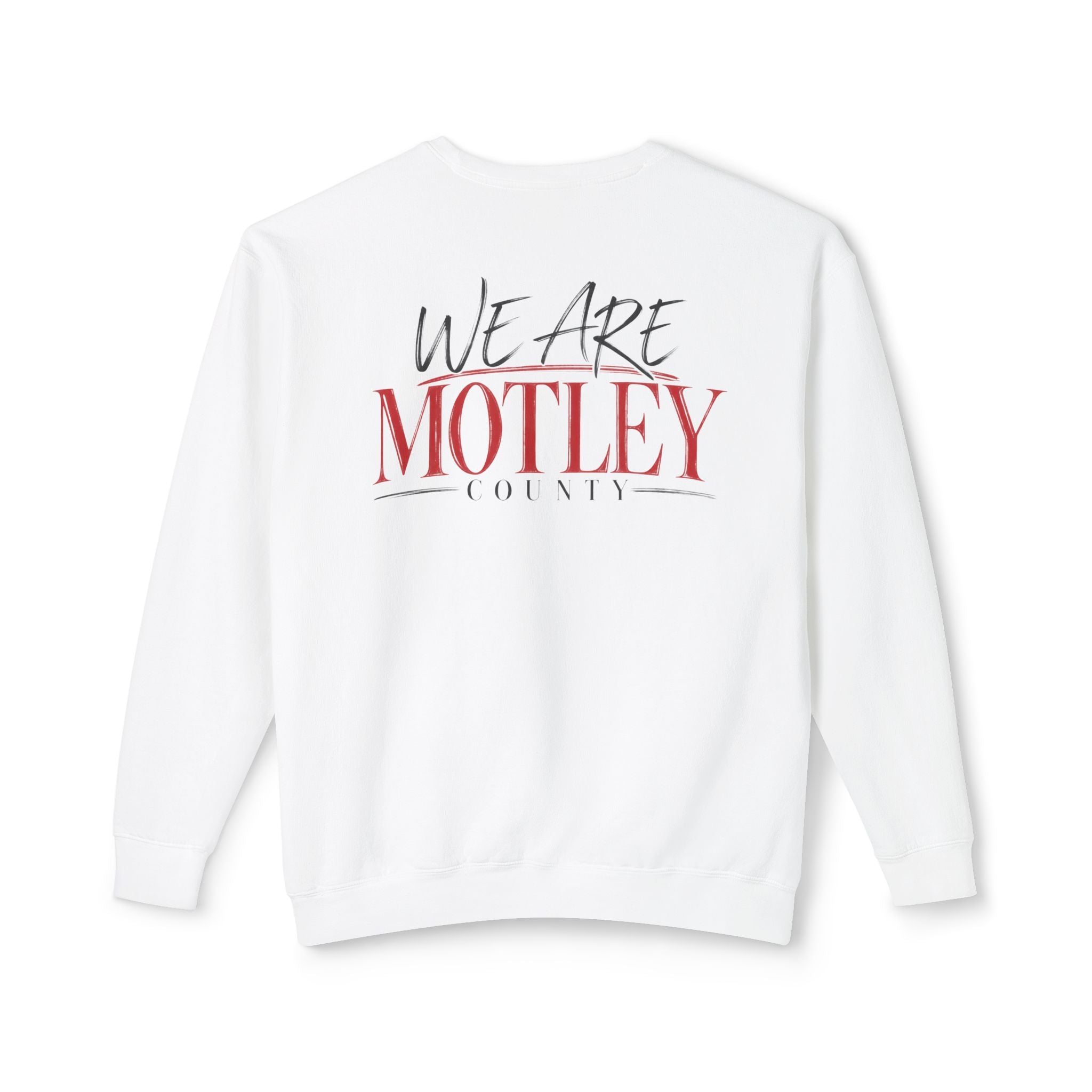 We Are Motley Crewneck Sweatshirt —  Logo Pullover