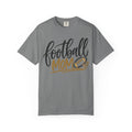 Football Mom T-Shirt — Athletic Mom Tee with Football Script Design