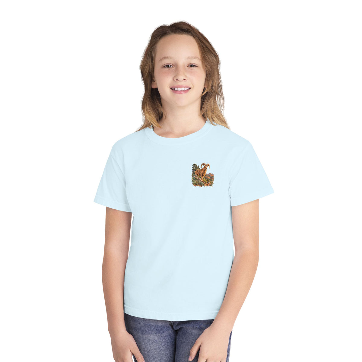Youth Tee — Caprock Critters Desert Bighorn Ram