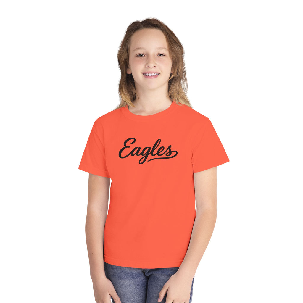 Eagles Script Youth T‑Shirt