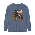 Halloween Cowboy Ghost Horse Long Sleeve Tee