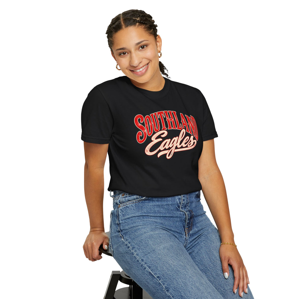 Southland Eagles Vintage Script T-Shirt