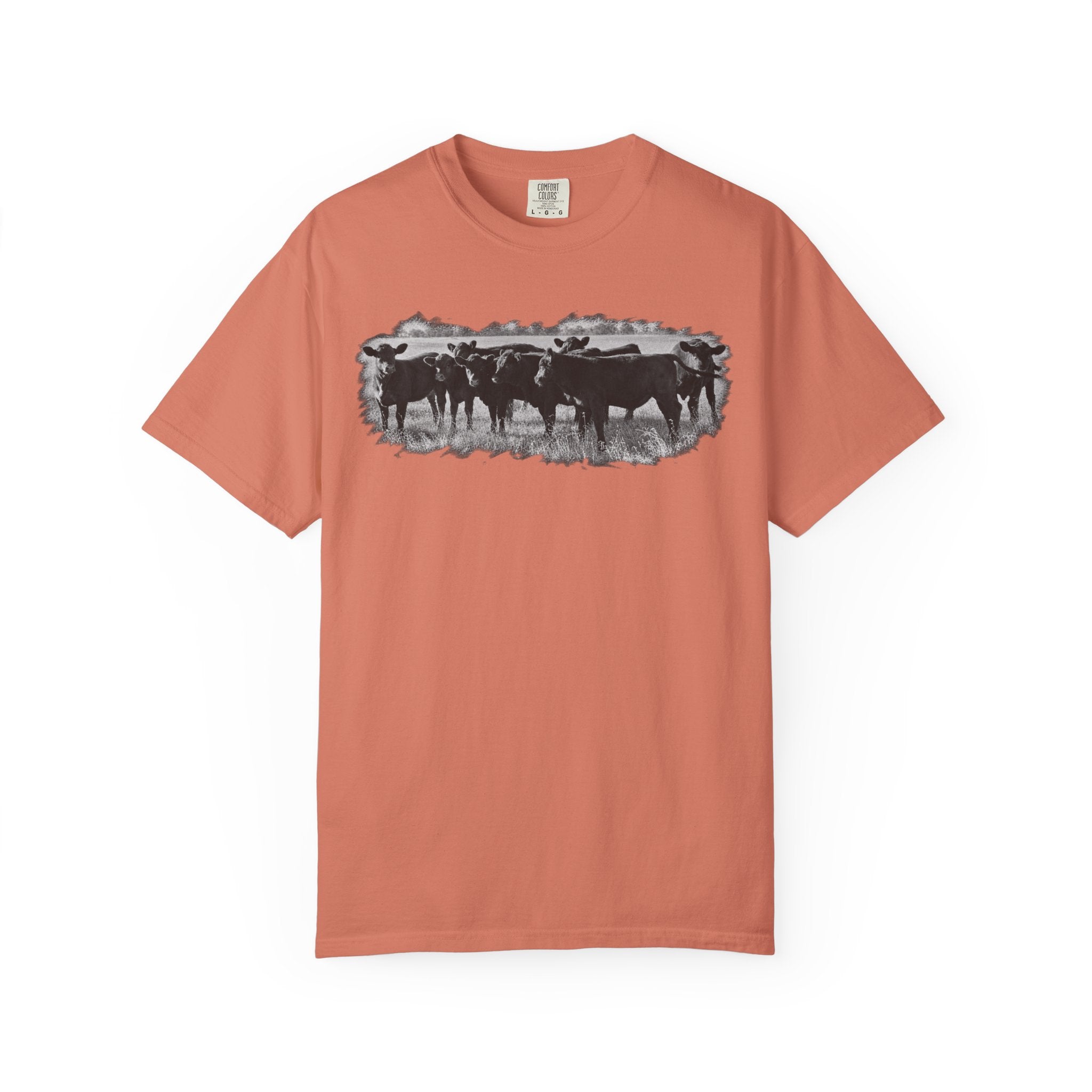 Cowboy Cattle Herd T-Shirt – Vintage Western Ranch Graphic Tee