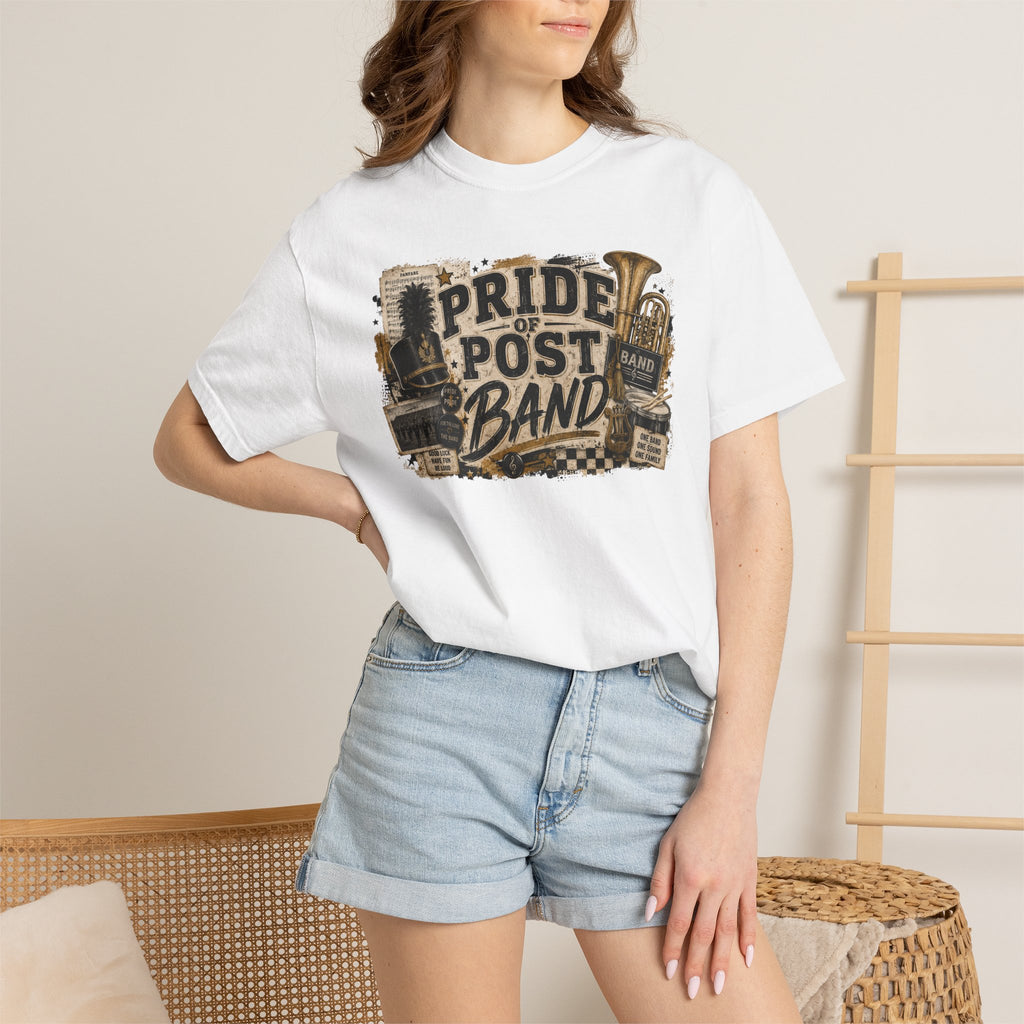 Pride of Post Band T-Shirt — Vintage Marching Band Tee