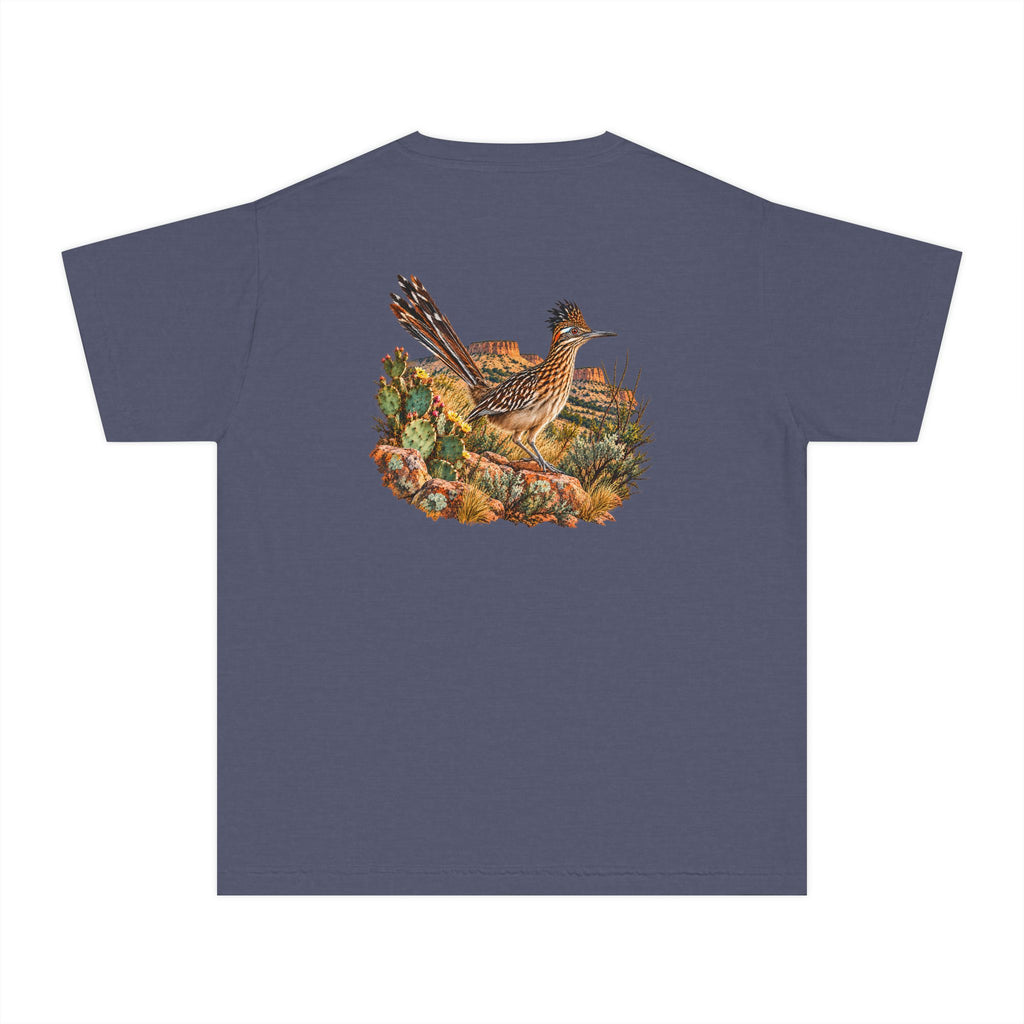 Youth Tee — Caprock Critters Vintage Roadrunner