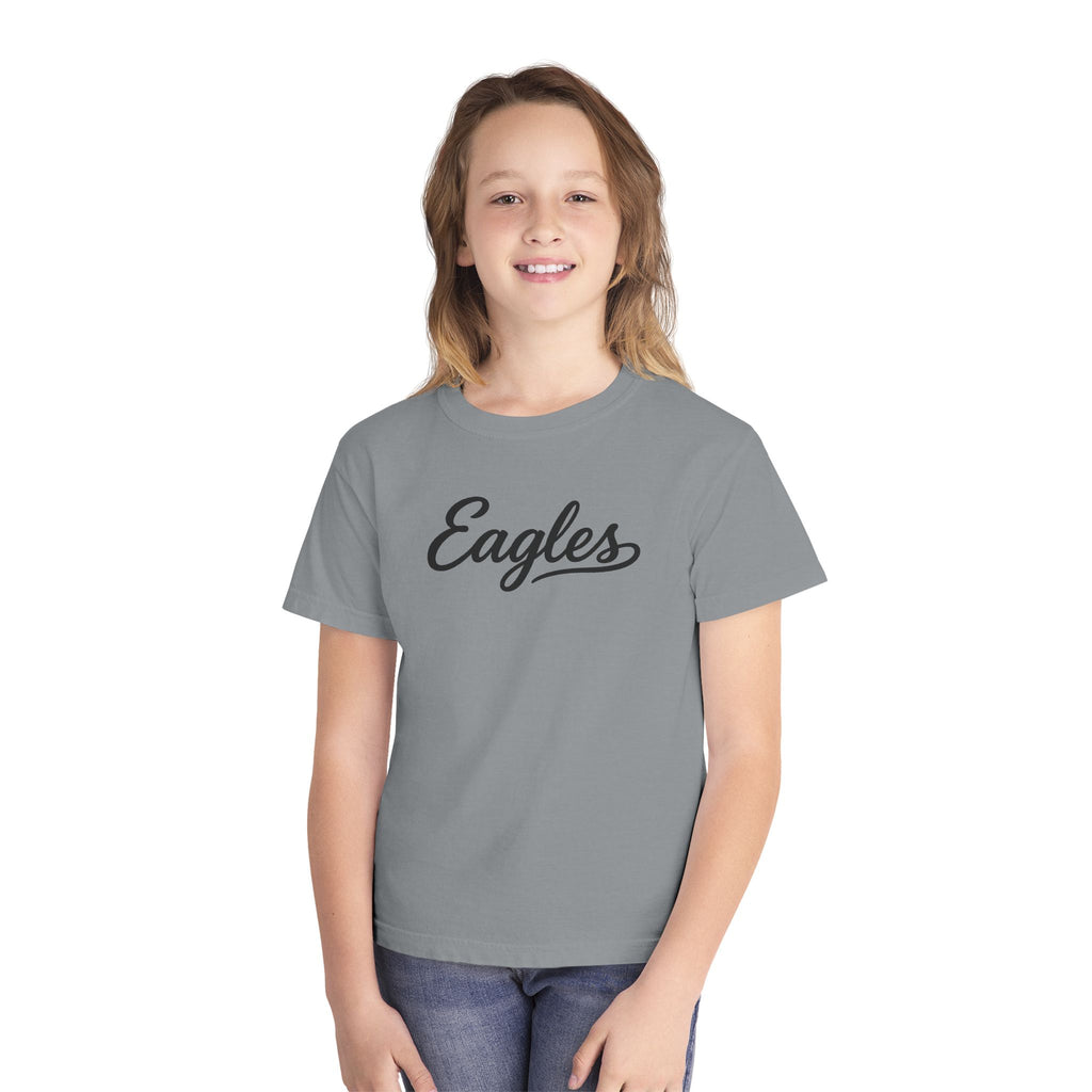 Eagles Script Youth T‑Shirt