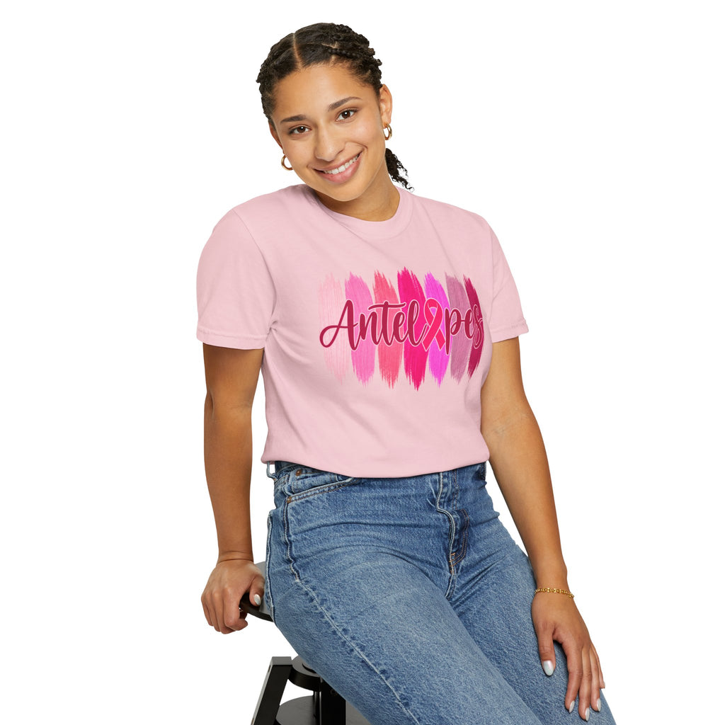 Antelopes Pink Brushstroke T-Shirt