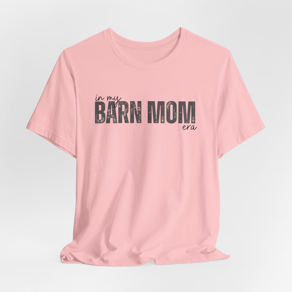 Barn Mom T‑Shirt – Vintage Rustic Farm Mom Tee