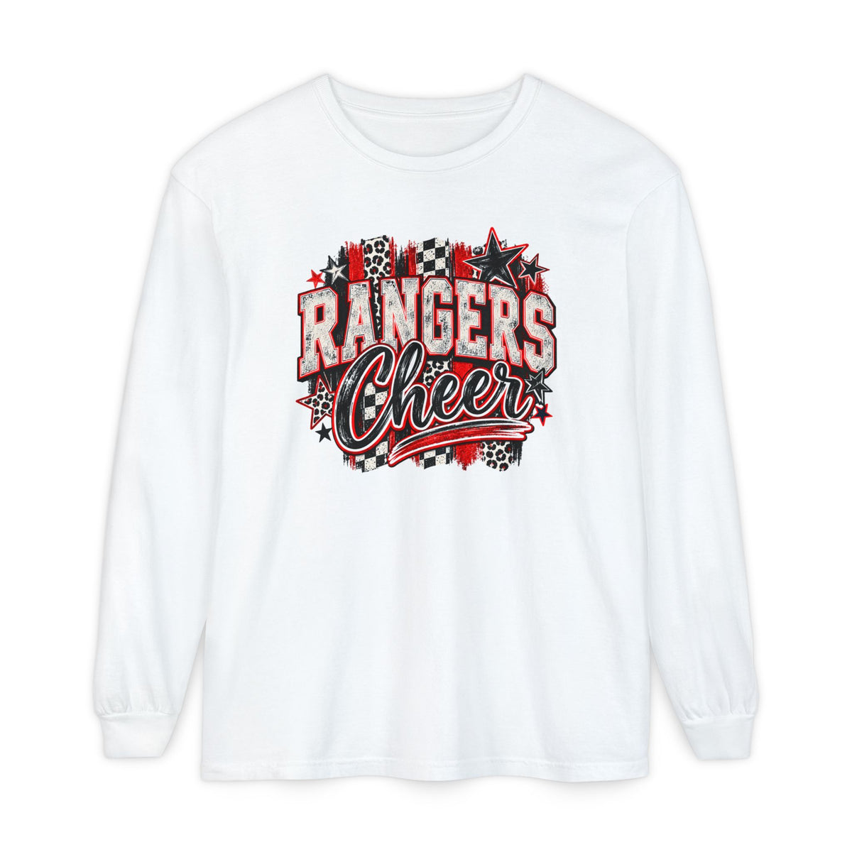 Rangers Cheer Long Sleeve Tee